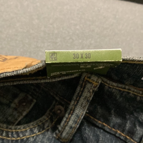 Denizen Levi’s 218 straight from knee to ankle blue jeans 30x30 flex fabric - Picture 5 of 9